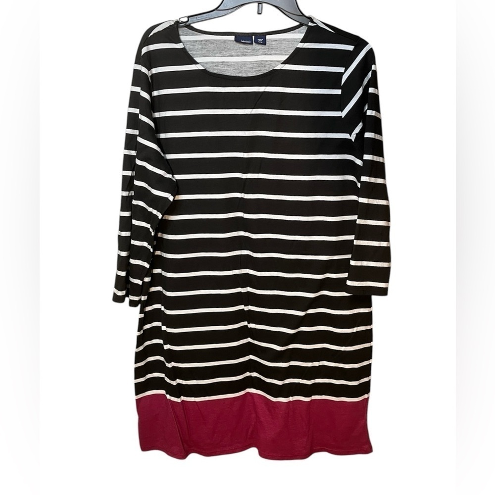 Basic Editions Women’s Striped Dress